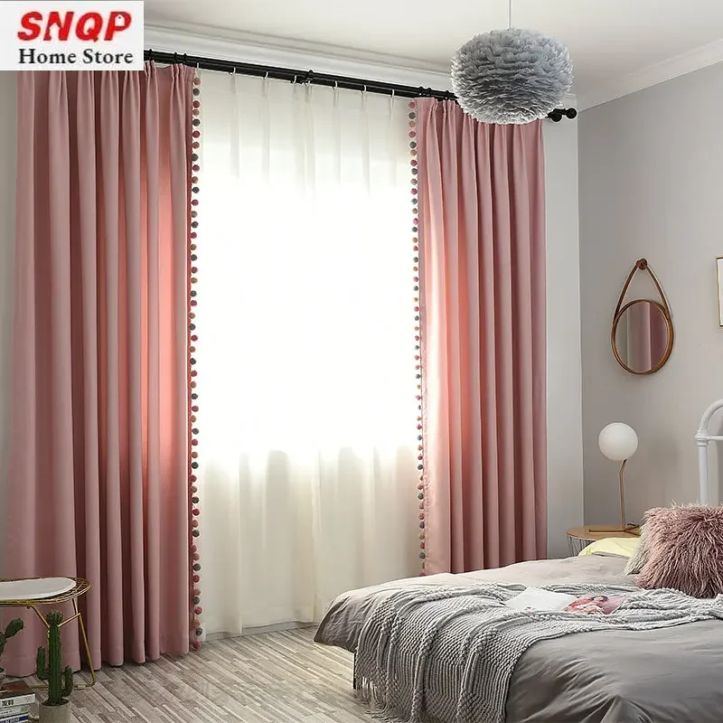 Pink Blackout Curtains for Liv - Blackout Curtain Nursery 리뷰 및 가격