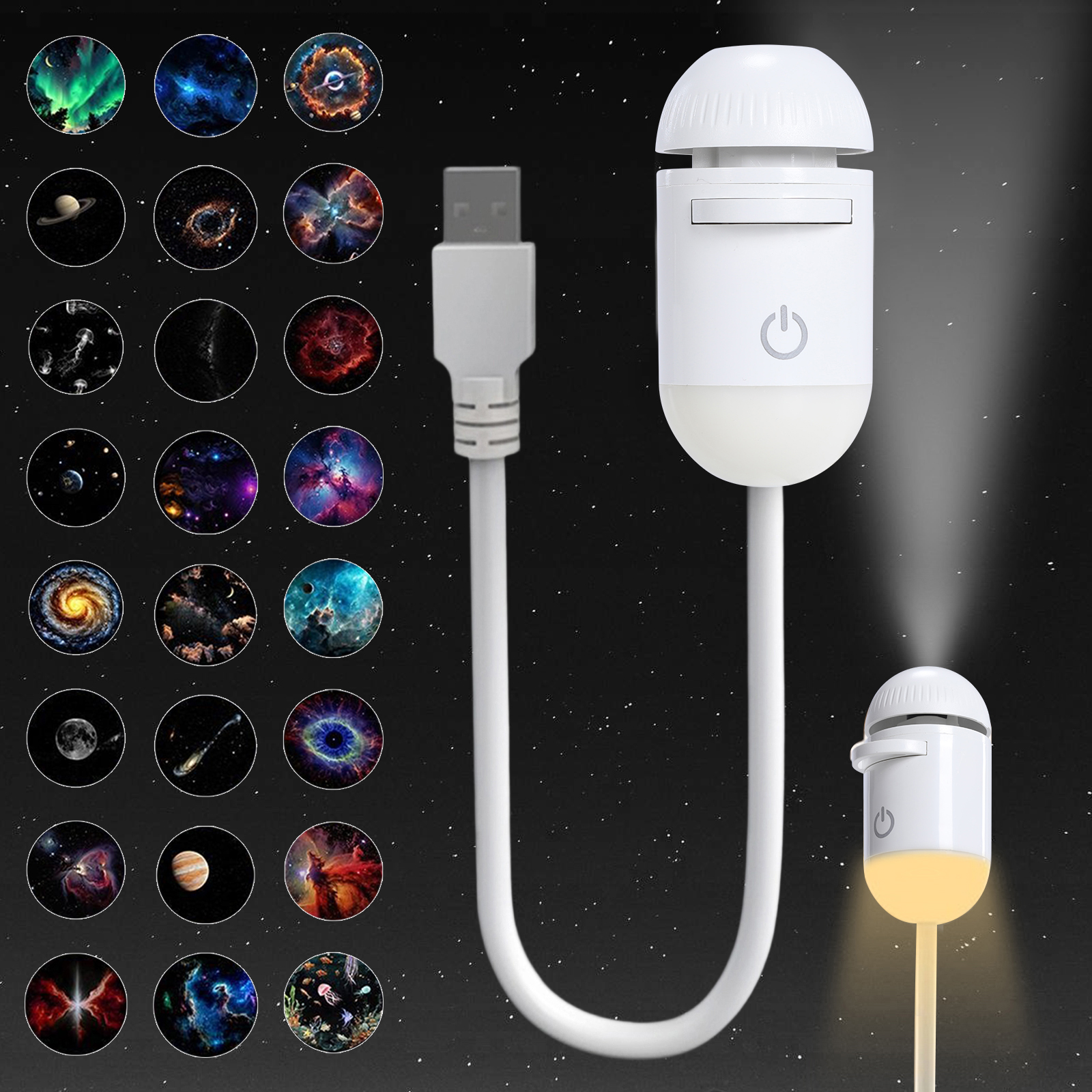 Galaxy Star Projector Night Li - Night Light Projector Stars 리뷰 및 가격
