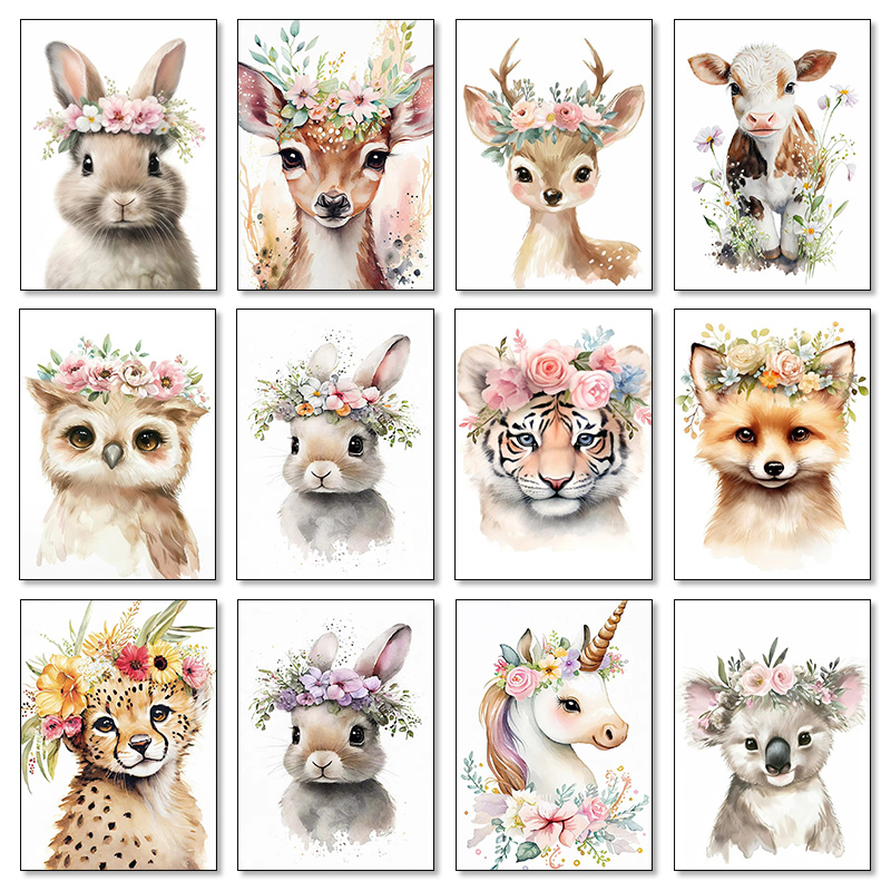 Baby Bear Bunny Deer Raccoon O - Baby Nursery Mirror 리뷰 및 가격