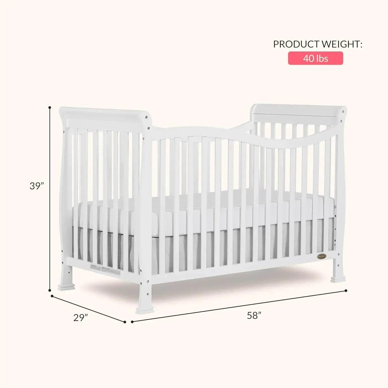 Violet 7-In-1 Convertible Life - Convertible Crib Set 리뷰 및 가격