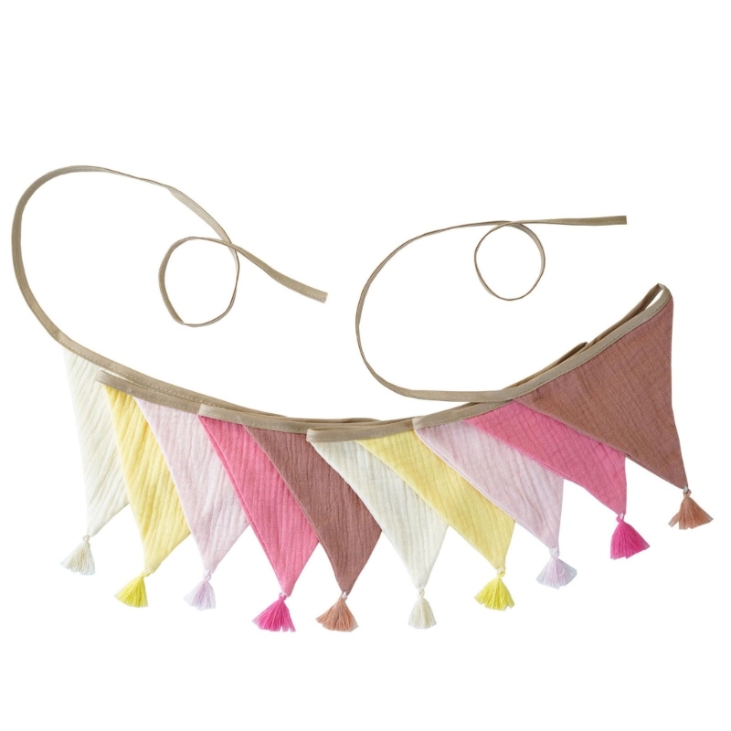 J2HD Festival Cotton Crepe Fin - Baby Nursery Bunting 리뷰 및 가격