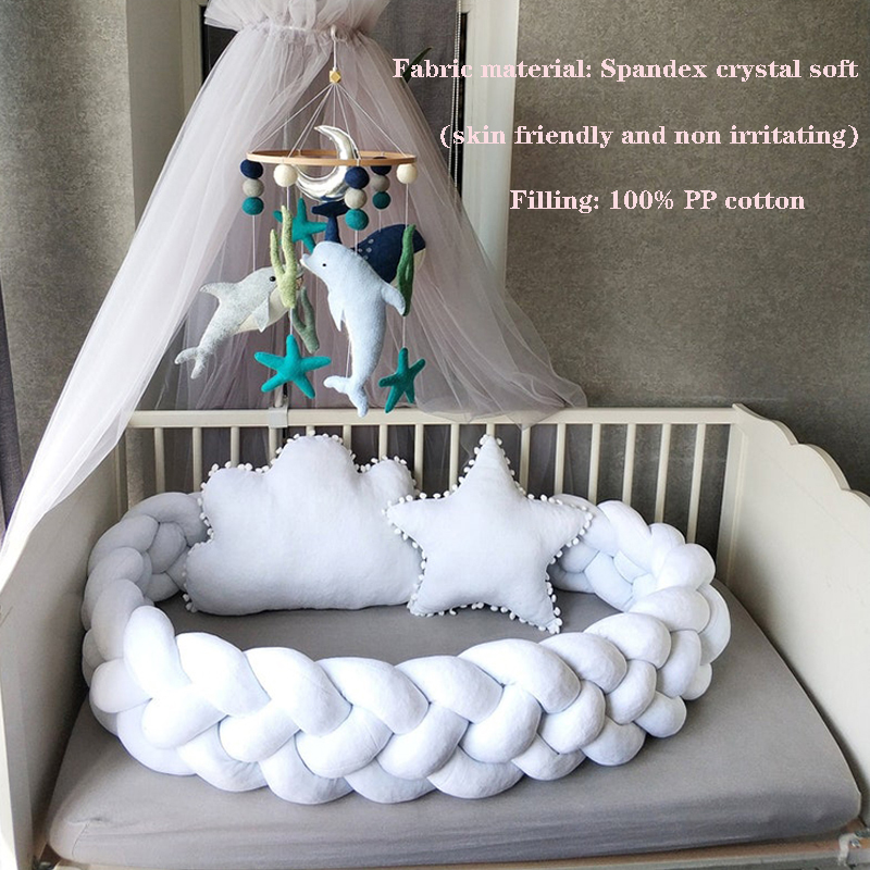 Widen Baby Bumper Bed Braid Kn - Convertible Crib Set 리뷰 및 가격