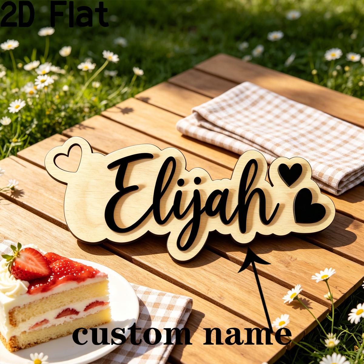 1Pc Custom Love Decor Wooden A - Baby Nursery Decorations 리뷰 및 가격