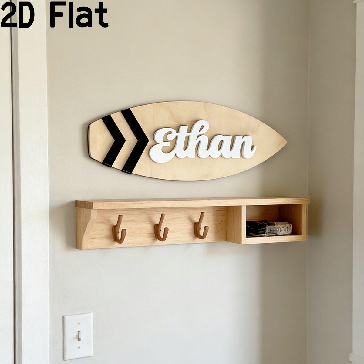 1Pc Custom Surfboard Wooden Ac - Baby Nursery Decorations 리뷰 및 가격