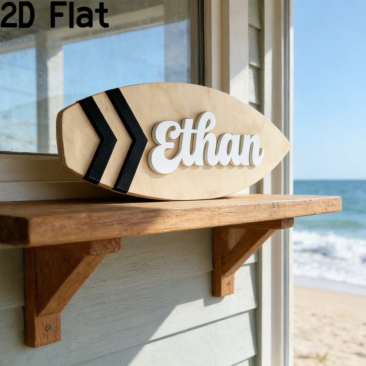 1Pc Custom Surfboard Wooden Ac - Baby Nursery Decorations 리뷰 및 가격
