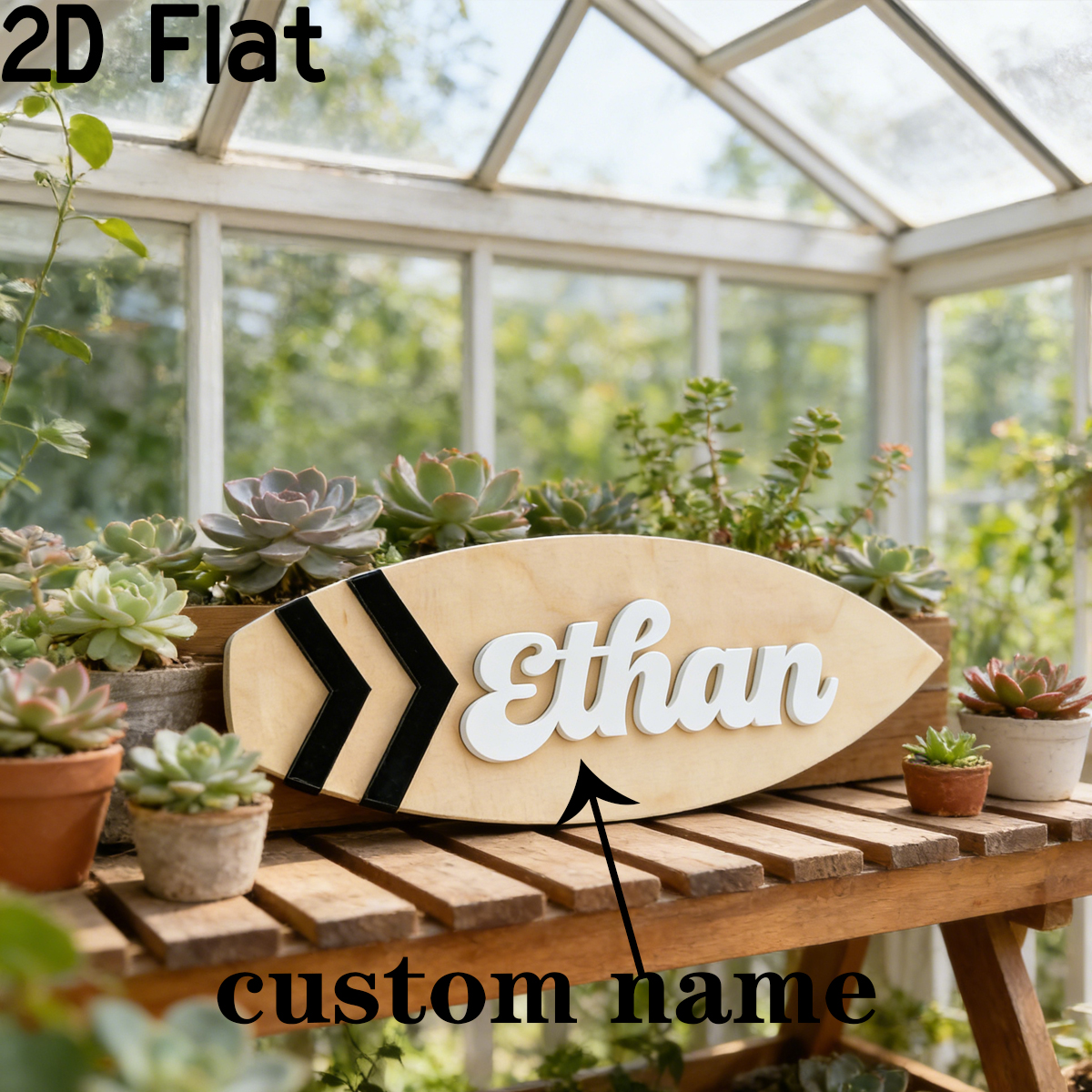 1Pc Custom Surfboard Wooden Ac - Baby Nursery Decorations 리뷰 및 가격