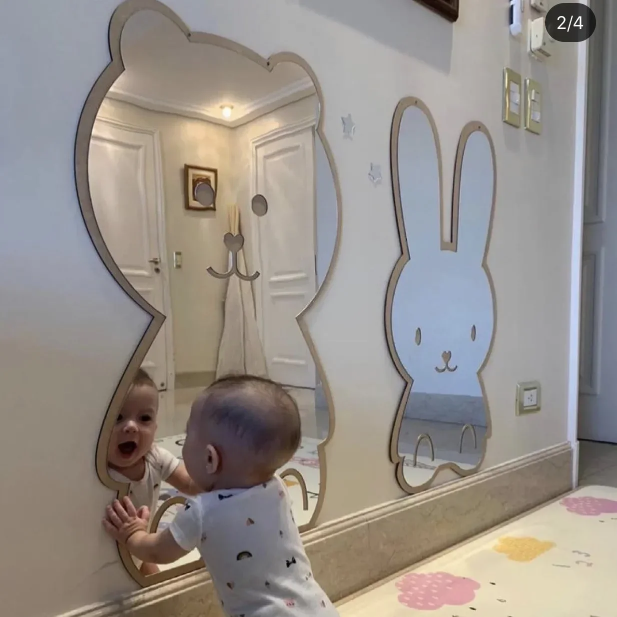 Creative Decorative Mirror for - Baby Nursery Mirror 리뷰 및 가격