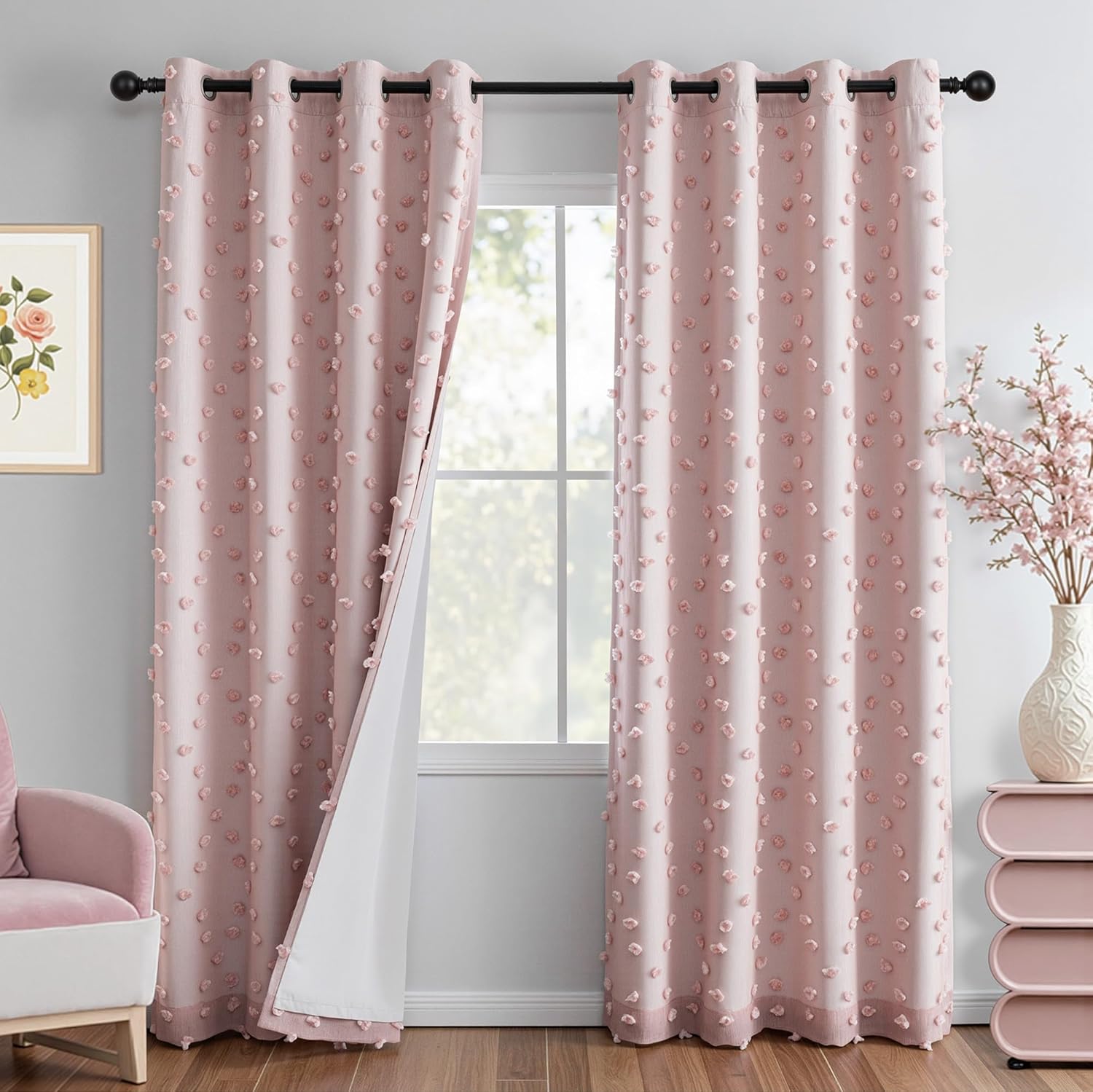 Pink Blackout Curtains 84 Inch - Blackout Curtain Nursery 리뷰 및 가격
