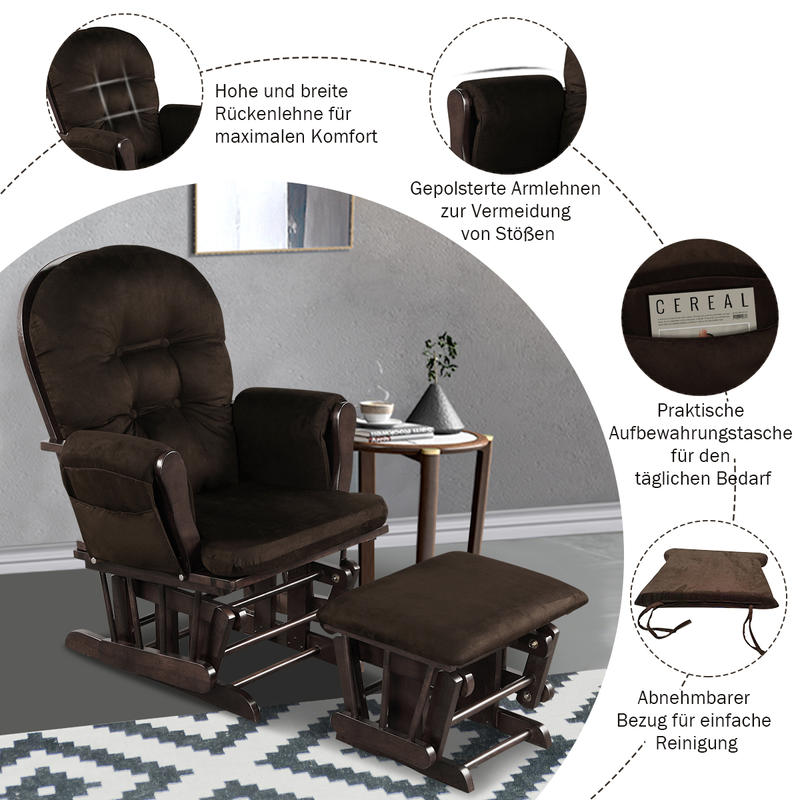 Baby Nursery Relax Rocker Rock - Baby Nursery Ottoman 리뷰 및 가격