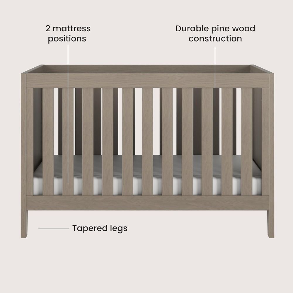 2-Piece Nursery Set: 3-in-1 Co - Convertible Crib Set 리뷰 및 가격