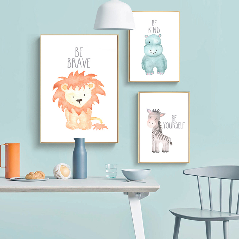 Baby Animal Lion Elephant Gira - Baby Nursery Mirror 리뷰 및 가격
